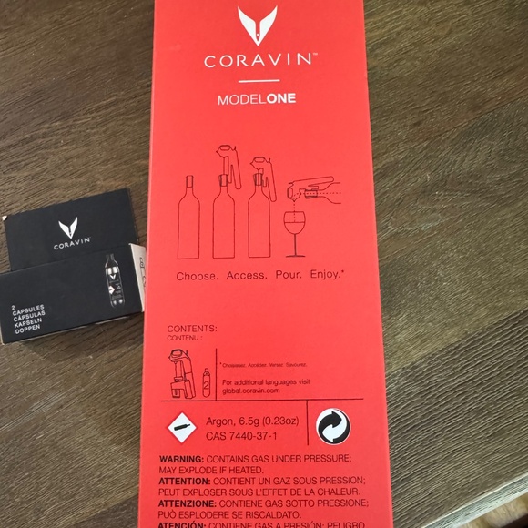 Coravin Wine System - Picture 2 of 3